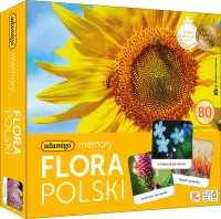 Ilustracja Adamigo Gra Memory Flora Polski 7851